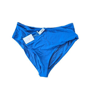 Andie Swim The 90s High Waisted Bottom Horizon Blue Size XXXL